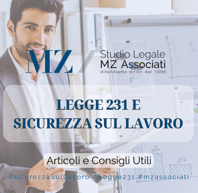 Legge231 e Sicurezza sul lavoro - articoli e consigli utili - MZ Associati - Avvocati Penalisti - Categoria - Manager presenta grafici